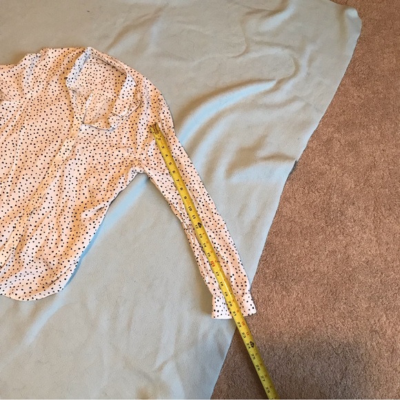 BeachLunchLounge Black and White Heart Blouse - Picture 3 of 8